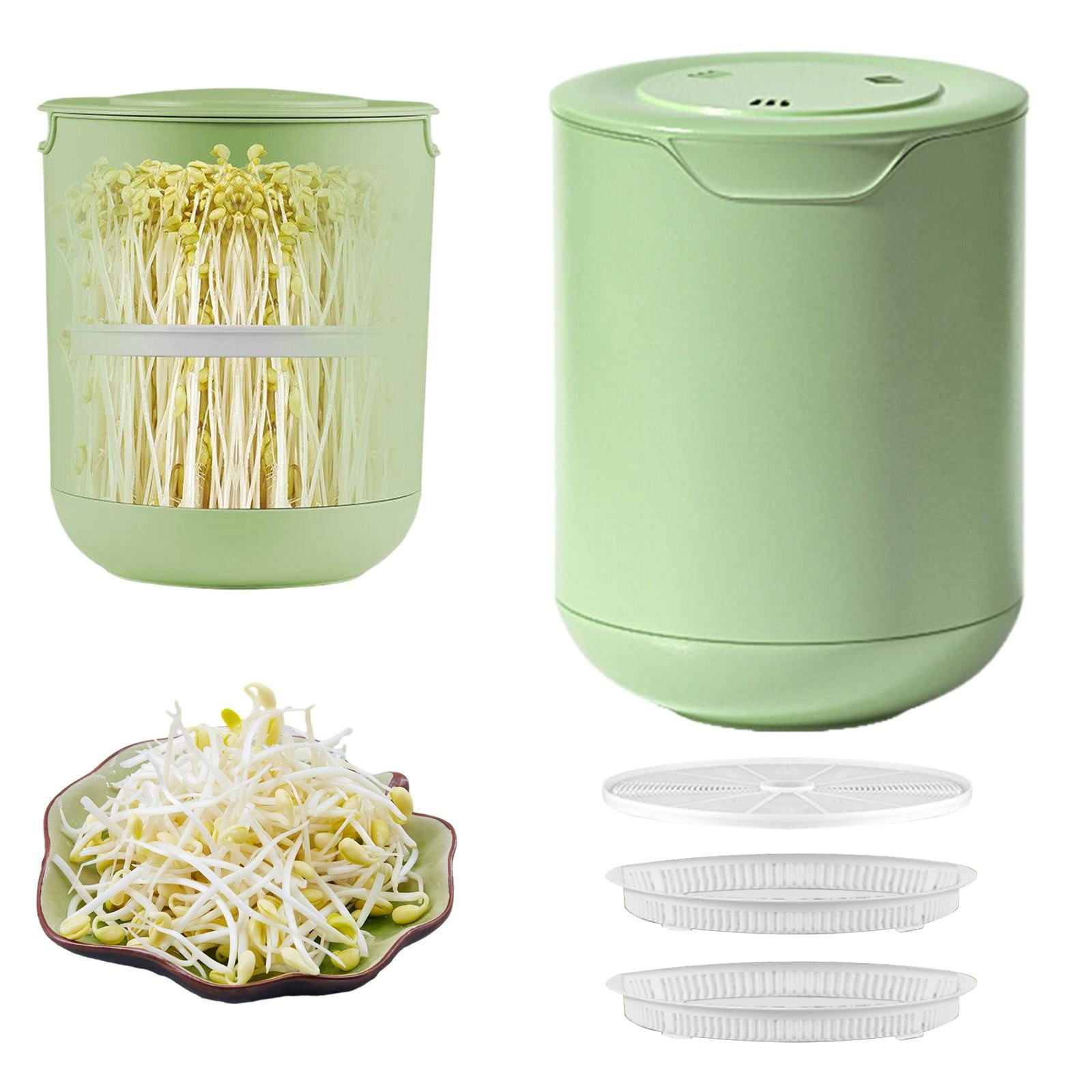Goowood Automatic Bean Sprouts Grow Kit Food Grade Large Capacity Seed ...