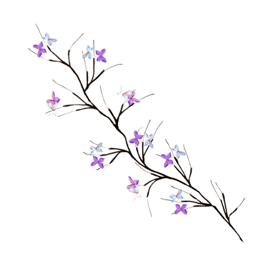 Goowood Butterfly Fairy Lights Indoor Ambient LED String Light Rattan Vine Bedroom Wall Decoration USB Powered Home Decor