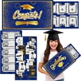 thumbnail image 1 of Goowood Class of 2026 Graduation Money Holder Card Large Blue Graduation Envelope Card for Congratulations Graduation Party Decorations, 1 of 9