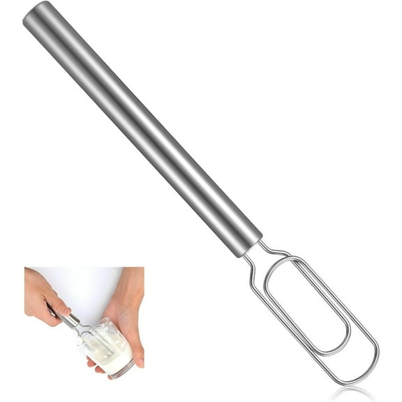 Goowood Danish Dough Whisk Stainless Steel Bread Dough Mixer for Sourdough Bread Baking Pizza Pastry and Cake Batter Mixing Tool 1 Pack