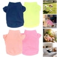 thumbnail image 1 of Goowood Dog Shirts for Small Dogs Stretchable Easy On Cozy Chihuahua Clothes Puppy Outfit for Chill Days Indoor Outdoor Soft Playful Comfortable, 1 of 9