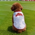 thumbnail image 1 of Goowood Dog Soccer Jersey Breathable Dog Shirt for Large Dogs Pet Jersey Lightweight Summer Dog Clothes Themed Outfit and Cats Outdoor Fun Game Day, 1 of 6