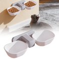 thumbnail image 1 of Goowood Elevated Dog Bowls Wall Mounted Raised Cat Bowls Double Detachable Anti Vomiting Pet Bowl Set for Indoor Cats and Dogs Comfortable Feeding, 1 of 8