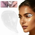 thumbnail image 1 of Goowood Eyebrow Ruler Brow Mapping Kit Eyebrow Stencils for Shaping 2-in-1 Eyeliner Stencil Reusable Acrylic Makeup Brow Measuring Tool, 1 of 9