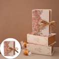 thumbnail image 1 of Goowood Favor Boxes Wedding Candy Bags with Ribbons Book Shape Party Favor Box Wedding Favor Boxes for Bridal Shower Birthday Decoration 1pc, 1 of 9