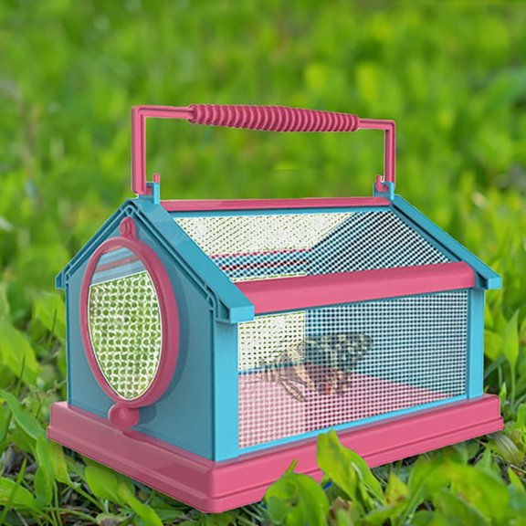 Goowood Kids Bug Catcher Kit Critter Keeper Portable Mesh Butterfly Cage Outdoor Nature Explorer Bug Toys Backyard Catch and Release