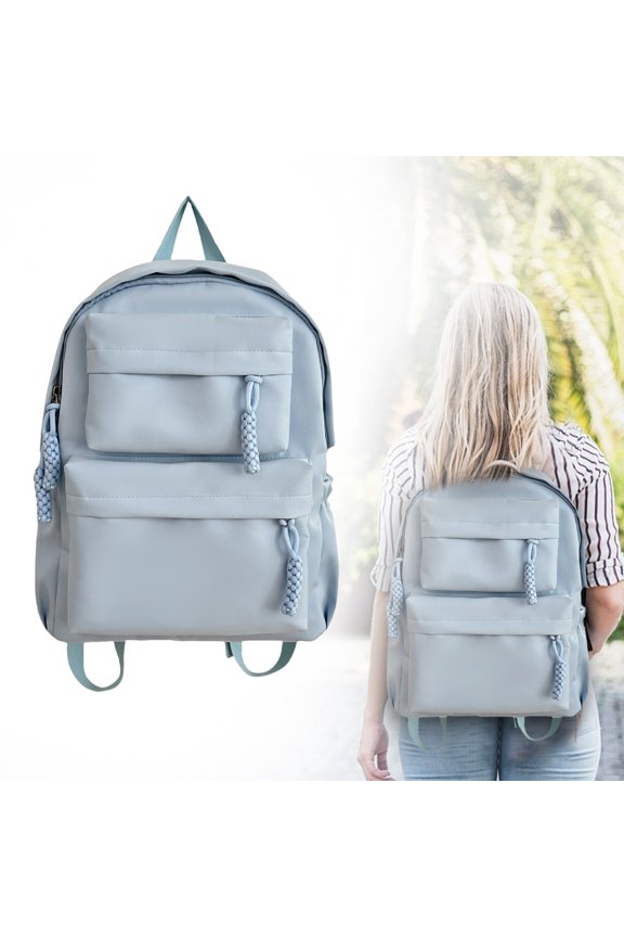 Laptop Backpack Blue Travel Rucksack Lightweight Water Resistant Bookbag 15.6 Inch Computer Bag for College Work Women Men