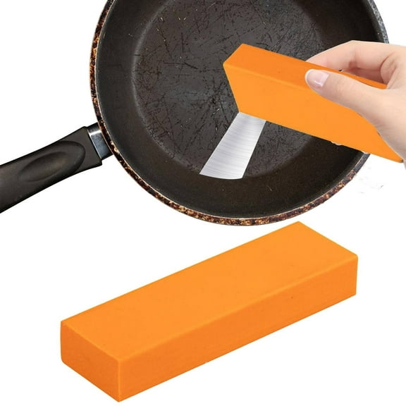 Goowood Magic Rust Eraser Sponge Rubber Rust Remover for Stainless Steel Metal Pots Deep Cleaning Stain Removal Tool