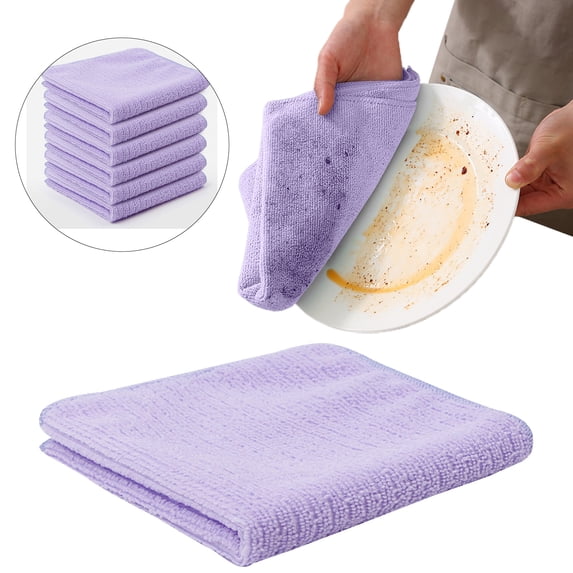 Clean Absorbent Rags Goowood Microfiber Cleaning Cloths Absorbent Lint Free Dish Rags ...