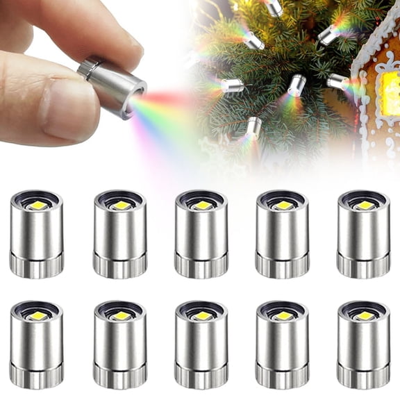Goowood Miniature Led Lights Tiny Lights For Hand Craft Miniature Battery Powered (Multi Color Changing) Night Lights Home appliances