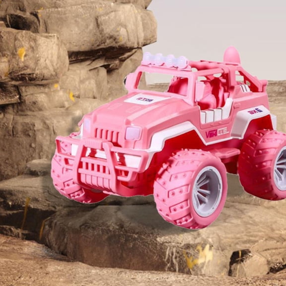 Goowood Remote Control Car 1/16 RC Monster Truck Off Road Toy with LED Lights and Rechargeable Batteries 80 Min Play Time Birthday Gifts