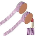 thumbnail image 1 of Goowood Self Adhesive Rhinestone Ribbon Strips 2 PCS Pink Crystal Gem Stickers for Arts Crafts DIY Wedding Decoration and Car Bedazzling, 1 of 9