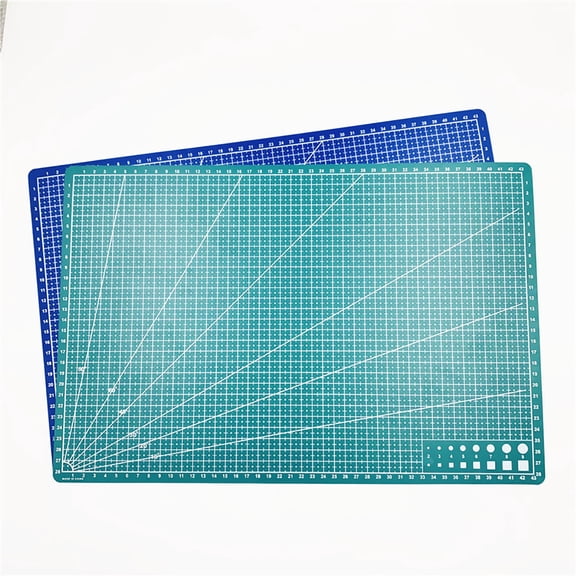 Goowood Self Healing Cutting Mat Double Sided Gridded Rotary Craft Mat for Sewing and Fabric and Art Projects PVC Material 1 piece