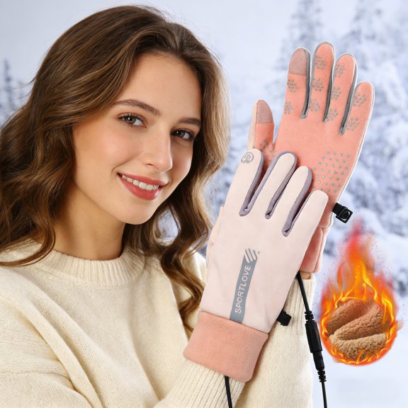 Goowood Seven Color Optional USB Heating And Thermal Gloves | Intelligent Temperature Control/hand Warmer Artifact | Winter Temperature Control Gloves Hand Warmer Home appliances