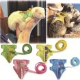 thumbnail image 1 of Goowood Small Animal Vest Harness and Leash Set with Bell Soft Adjustable Ferret Harness for Teacup Chihuahua Bunny Hamster Guinea Pig Rabbit and Other Pets, 1 of 9