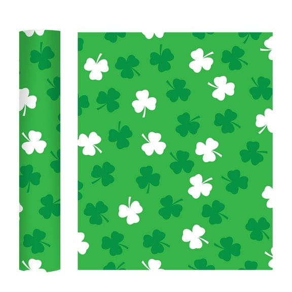 Goowood St. Patrick's Day Heat Transfer Vinyl HTV Iron on Vinyl Bundle with Buffalo Plaid Patterns for Shirts 1 piece