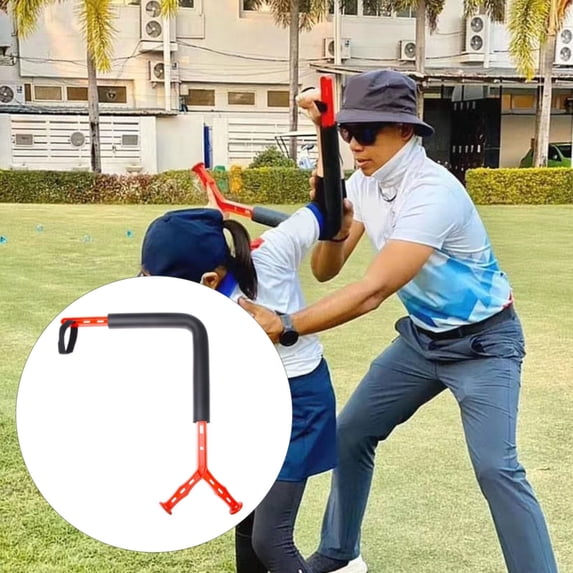 Goowood Swing Motion Trainer Golf Swing Correction Tool for Beginners Lightweight 90 Degree and Full Swing Mode Practice Training Aid