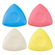 Goowood Tailors Chalk Sewing Markers 4 Colors Erasable Fabric Chalk for Quilting Leather Pattern Marking Professional Dressmakers Accessories Break Resistant