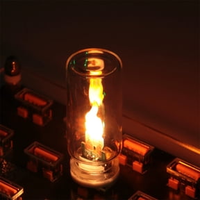 Goowood USB Flame Light USB Flame Effect LED Light Flickering Fire Lamp For Dining Bedside Gaming Remote & Timer Night Lights Home appliances