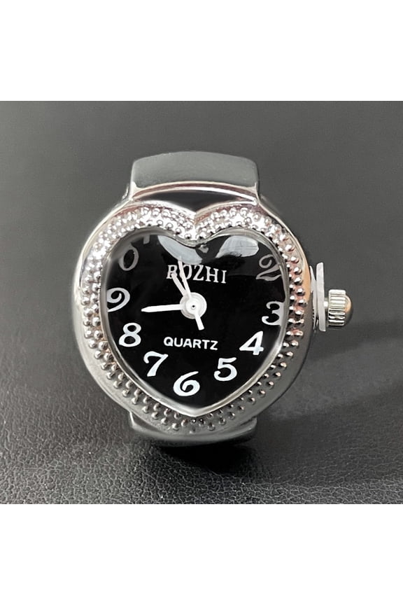 Watch Ring Ring Watch Clock Ring for Women and Men Vintage Creative Watch Ring to Tell Time Fashion Watch Jewelry Gifts for Mom