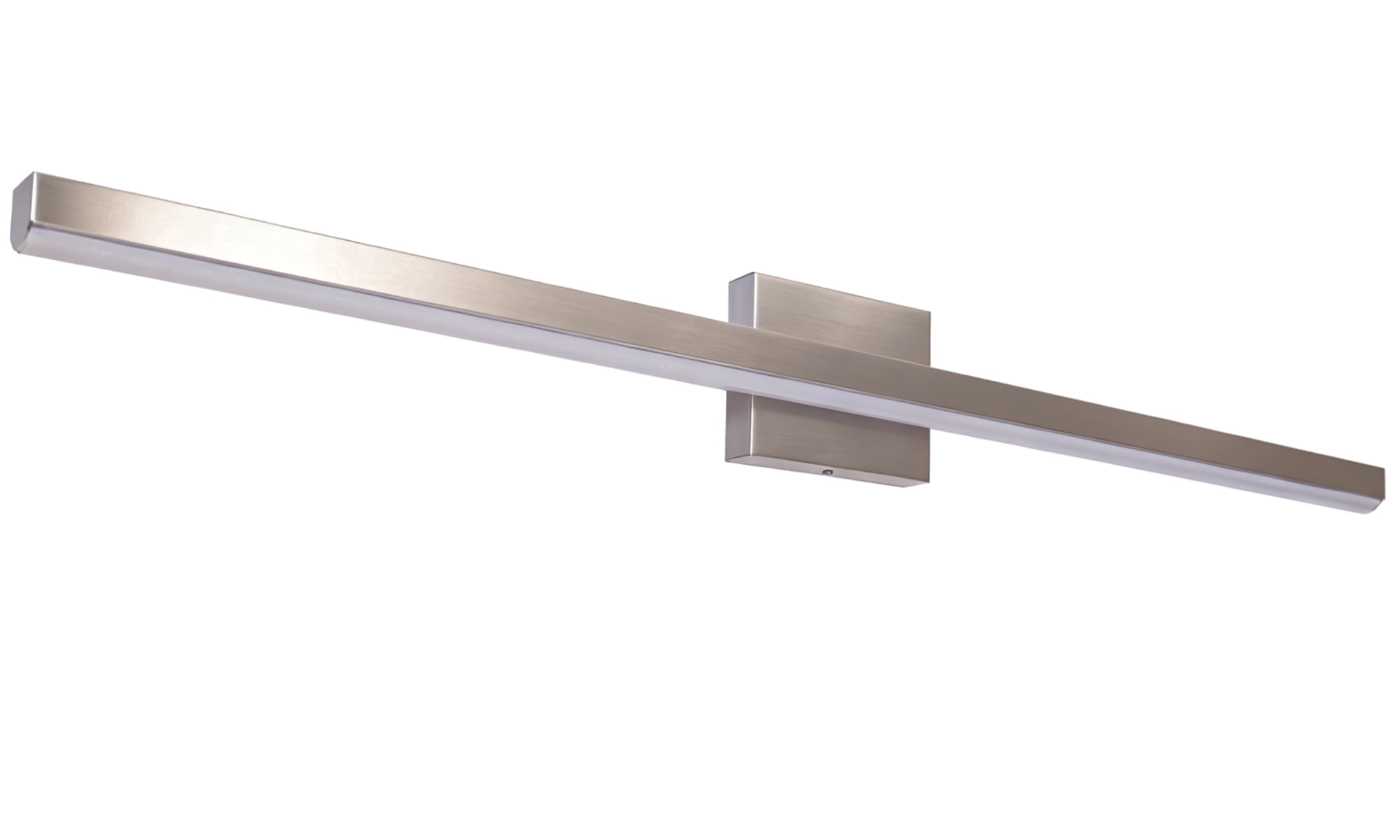 Goozegg 40 inch LED Bathroom Vanity Light, 3CCT Modern Vanity Lighting Fixtures, 30 Watt, Nickel