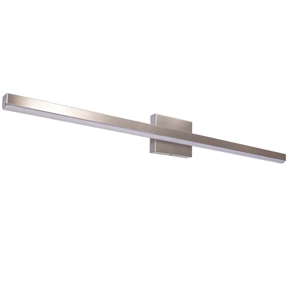 Goozegg 40 inch LED Bathroom Vanity Light, 3CCT Modern Vanity Lighting Fixtures, 30 Watt, Nickel