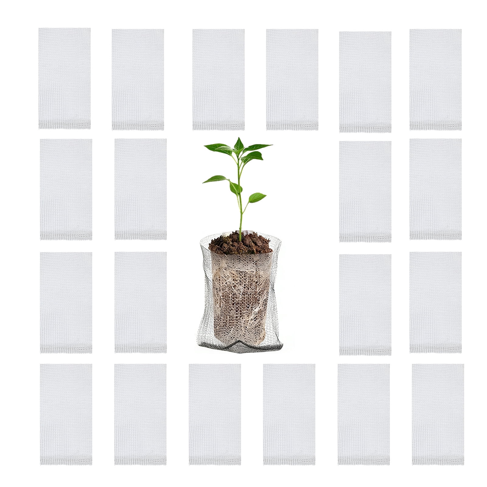 Gopher Root Protection Bags Gopher Baskets 1 Gallon 20 Pcs Root Guard Gopher Proof Wire Mesh Basket ...