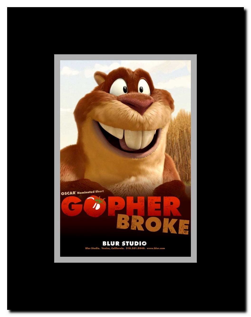 Gopher Broke Framed Movie Poster