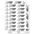 thumbnail image 1 of Gopher Go For it Teacher Student School Sticker Set - White - Matte Finish - 2.00" Large, 1 of 7