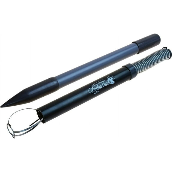 GopherHawk Outdoor Gopher & Mole Trap Set, No Bait with Wedge & Probe