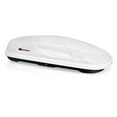 thumbnail image 1 of Goplus 14 Cubic Feet Cargo Box Dual-Sided Opening Rooftop Carrier Heavy Duty White, 1 of 9
