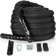 thumbnail image 1 of Goplus 40FT Battle Rope 1.5'' Diameter Exercise Rope w/Anchor Strap Kit, 1 of 7