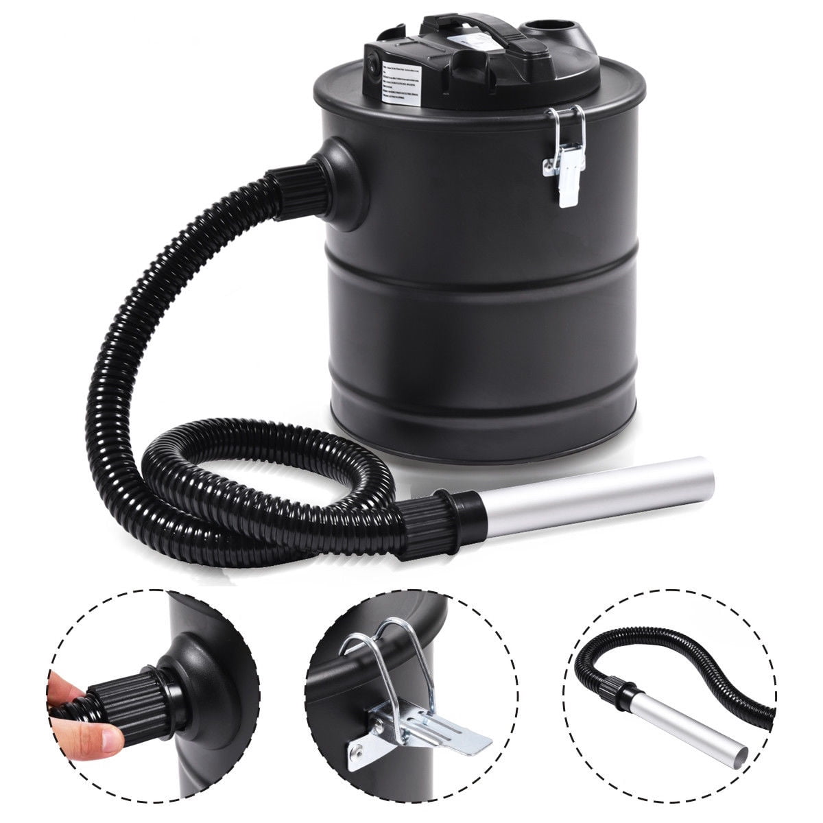 Goplus 5.3 Gallon 1000W Ash Vacuum For Fireplaces Stove BBQ Wet Dry Dust -  Walmart.com
