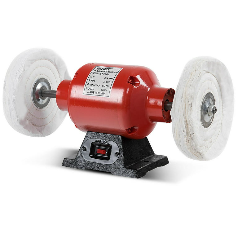 3 150W Mini Bench Grinder Polisher With TOOLSTORM 3 Metal