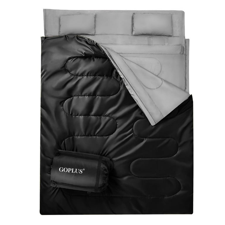 Free Shipping! Goplus Double 2 Person Sleeping Bag