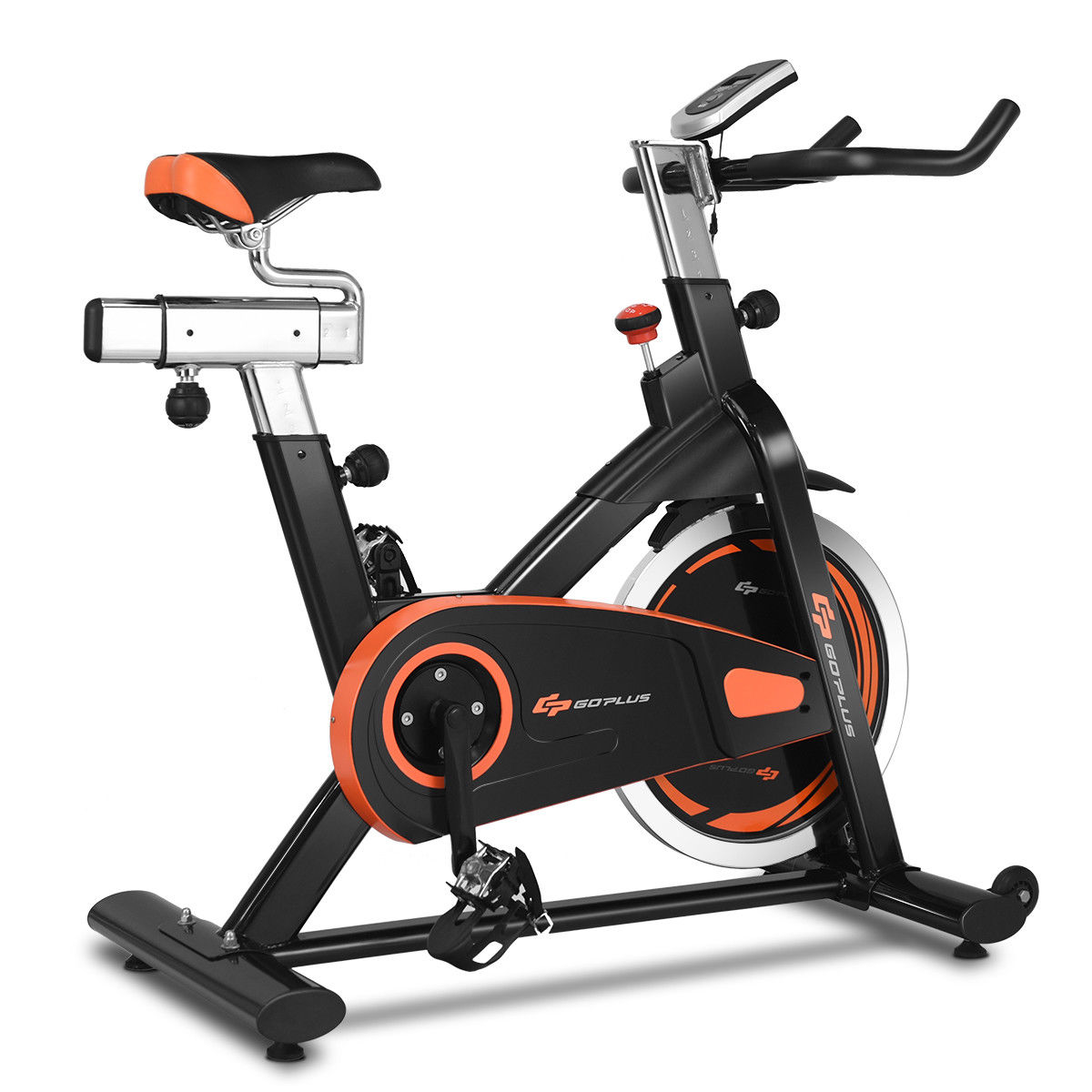 Goplus Exercise Bike Cycle Trainer Indoor Workout Cardio Fitness Bicycle Stationary - image 1 of 10