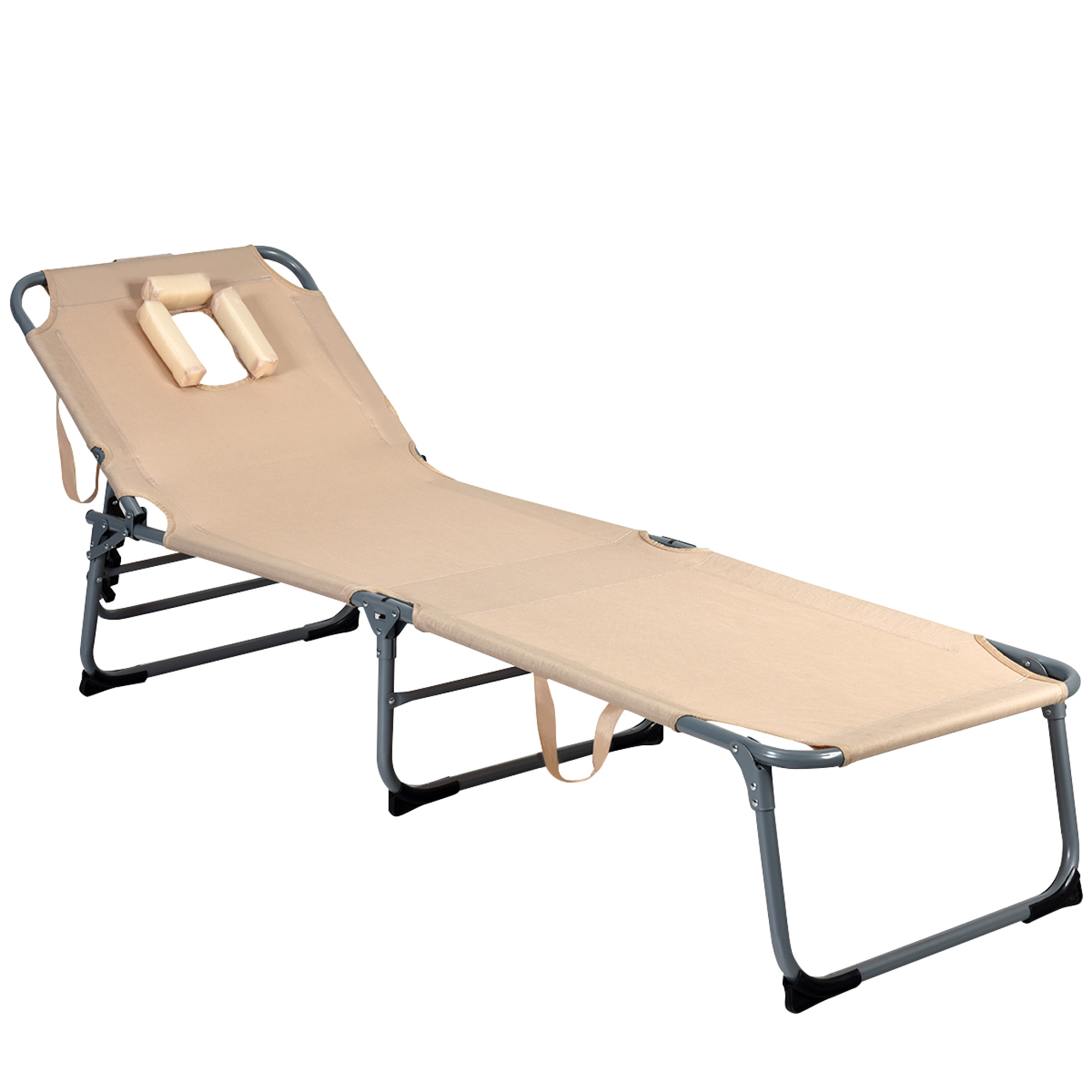 Mainstay Folding Beach Jelly Lounge, Purple & Pink