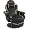 thumbnail image 1 of Goplus Massage Gaming Recliner Reclining Racing Chair Swivel Gray, 1 of 12