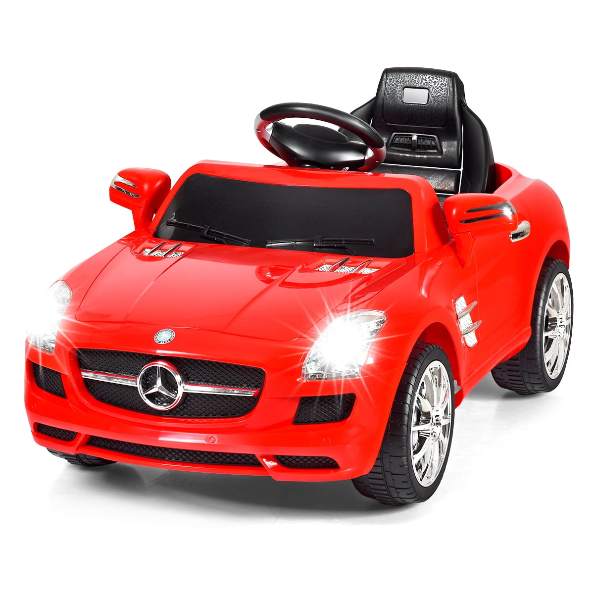 Elektrische kinderauto Mercedes-Benz G63 AMG 4x4² Tweezits 12V, zwart, MP3-speler met USB/AUX-ingang, 4x4 aandrijving, Accu 12V14Ah, EVA-wielen met vering, Kunstleren stoelen, Afstandsbediening, Licentie