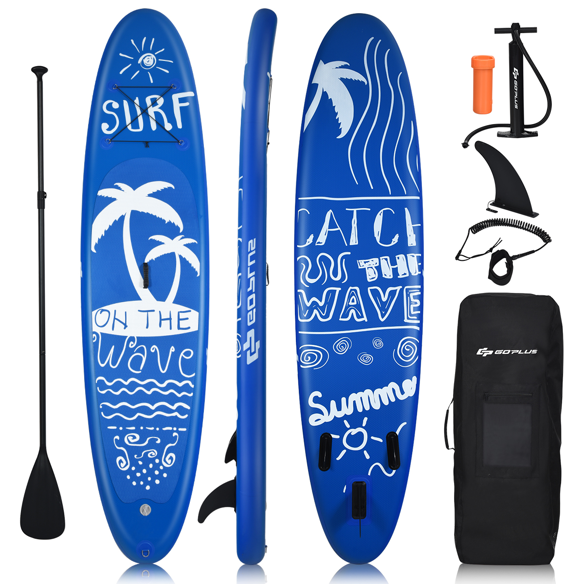 Goplus 9.8' Inflatable Stand Up Paddle Board with Carry Bag photo 1