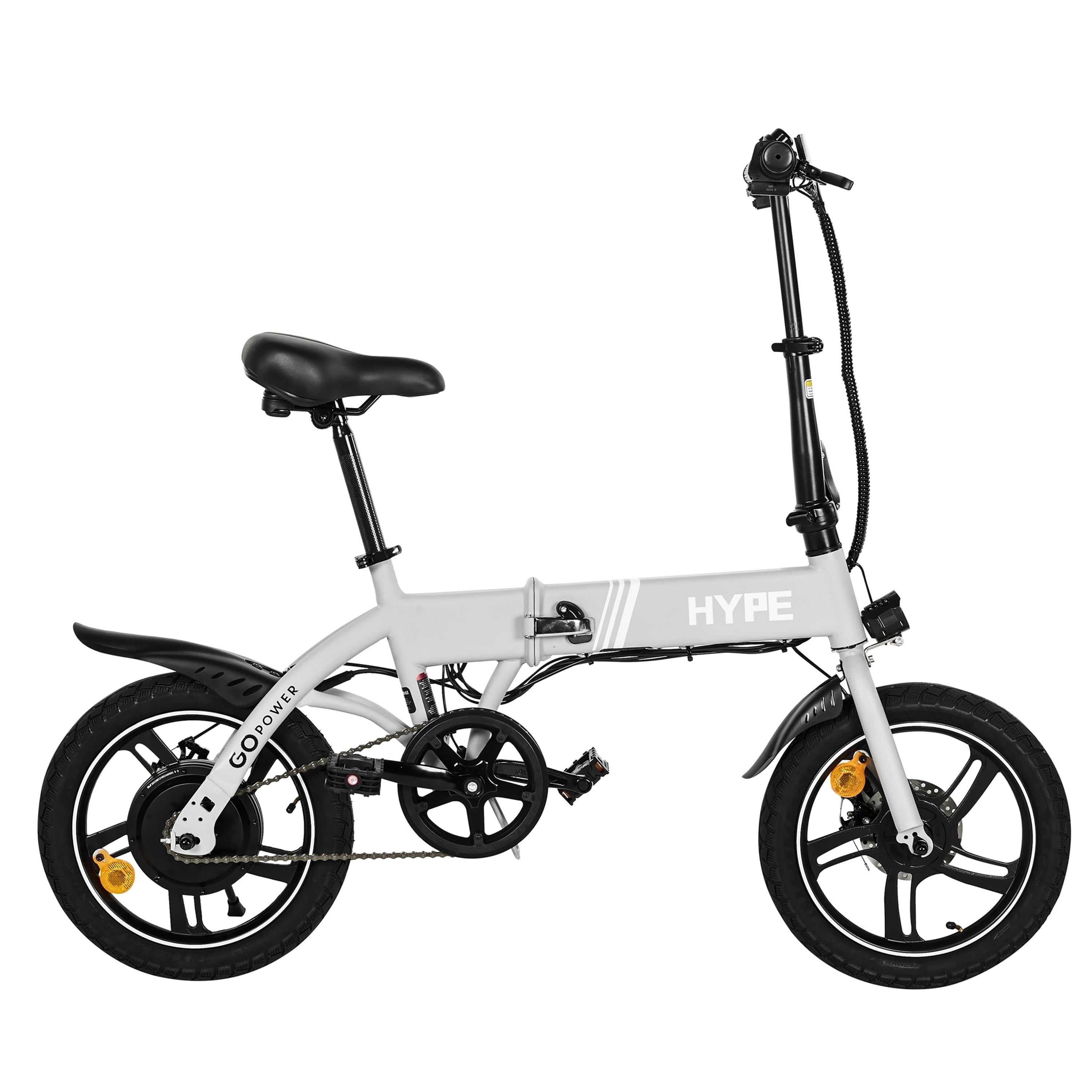 Gopowerbike Go Hype Slim Folding Electric Bike | 16mph Top Speed | for 14yo old and up