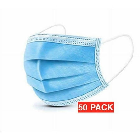 Gopremium Disposable Charcoal Activated Carbon Earloop Face Mouth Mask - 50 Piece