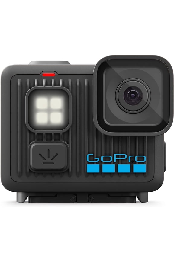 LIT Hero - Lightweight, Compact, Waterproof Action Camera with Built-in Light, 4K60 Ultra HD Video, 12MP Photo, Touch Screen, HyperSmooth Stabilization