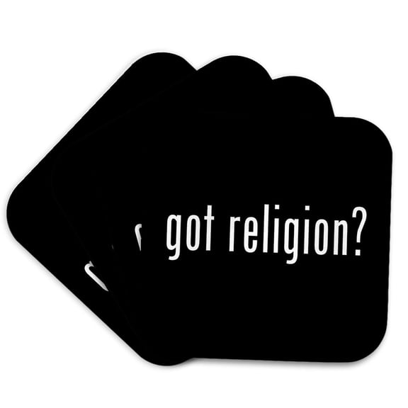 3drose, Gor Religion, Set of 4 Coasters - Soft