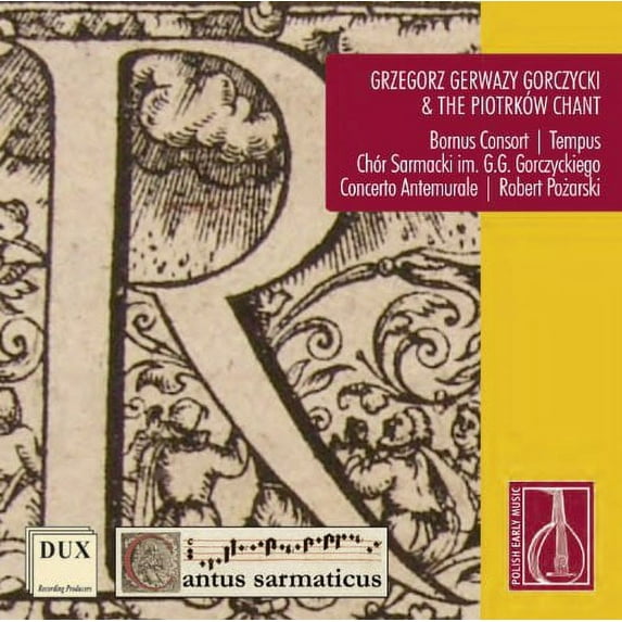 Gorczycki - Chant - Music & Performance - CD