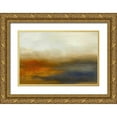 thumbnail image 1 of Gordan, Sharon 18x13 Gold Ornate Wood Framed with Double Matting Museum Art Print Titled - Fiery II, 1 of 4