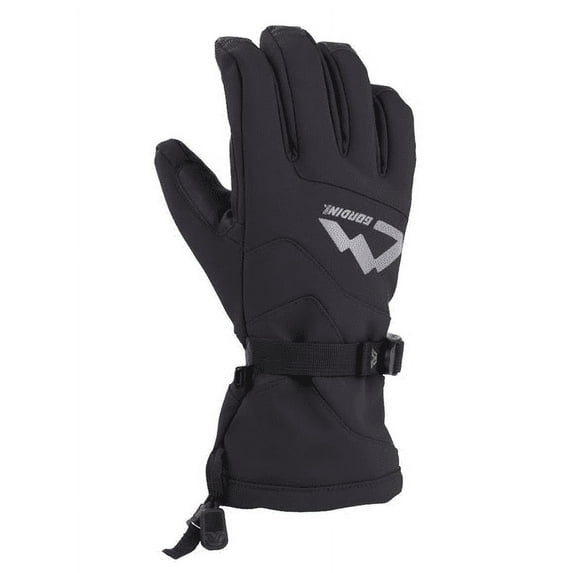 Gordini 4G2189-B-M Mens Fall Line IV Waterproof Insulated Gloves, Black - Medium