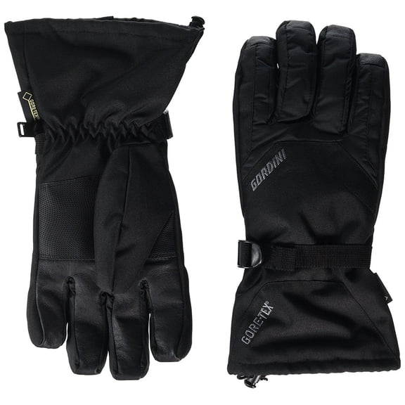 Gordini Men's Gore-Tex Gauntlet Gloves, Waterproof / Windproof, Black, S-XL
