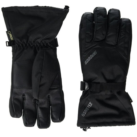 Gordini Men's Gore-Tex Gauntlet Gloves, Waterproof / Windproof, Black, S-XL