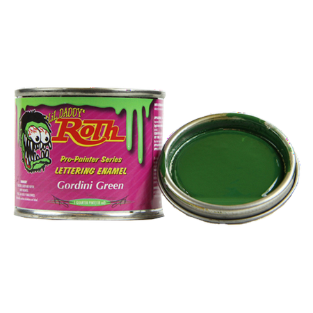 Gordini Green Lettering Enamel